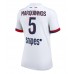 Paris Saint-Germain Marquinhos #5 Borta matchtröja Dam 2025-26 Kortärmad Billigt
